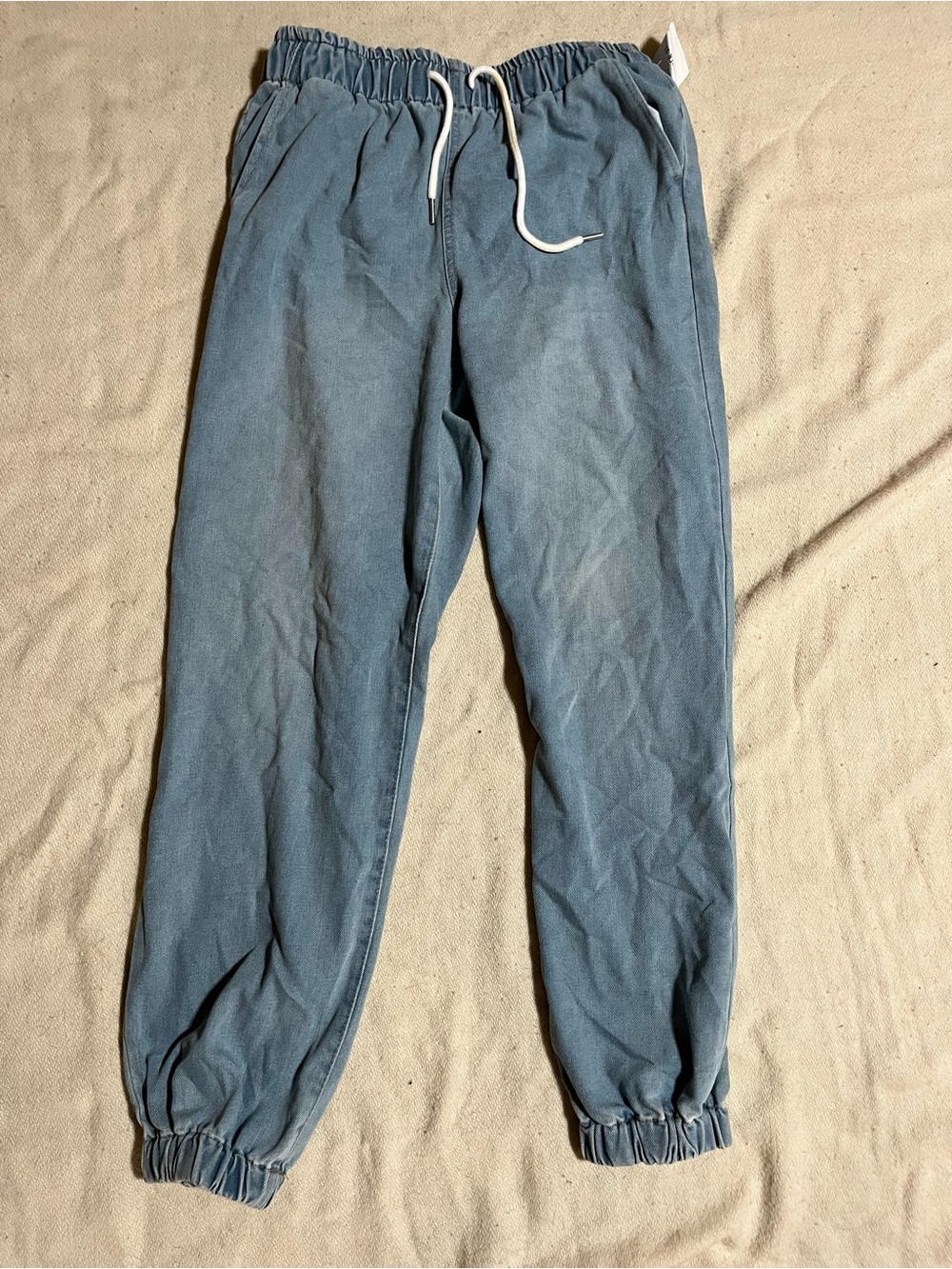 Forever 21 Casual Drawstring Jogger Pants in Dusty Blue. New With Tags.